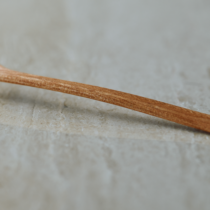 Chashaku Wooden Spoon - "Leaf" (Zenkyu Exclusive)