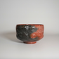 Aka Raku Matcha Bowl - Handcrafted in Kyoto (赤楽茶碗)