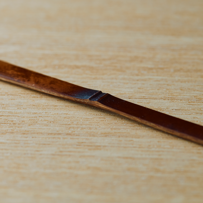 Chashaku Bamboo Spoon - Handcrafted in Nara, Japan (奈良高山産茶杓)
