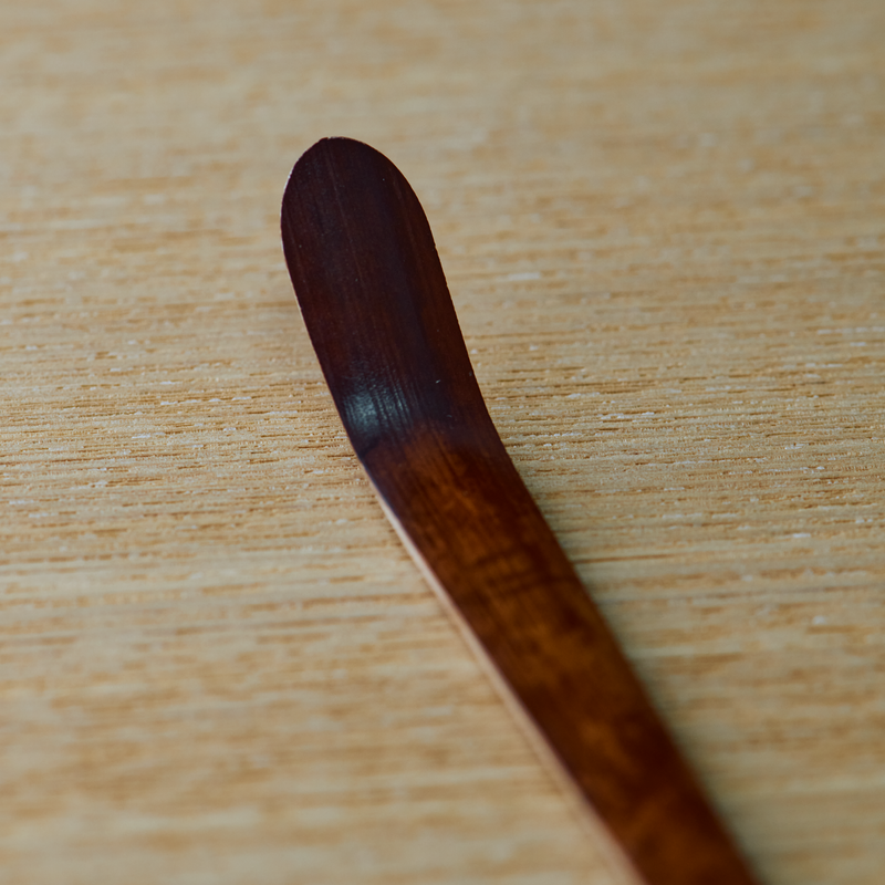 Chashaku Bamboo Spoon - Handcrafted in Nara, Japan (奈良高山産茶杓)